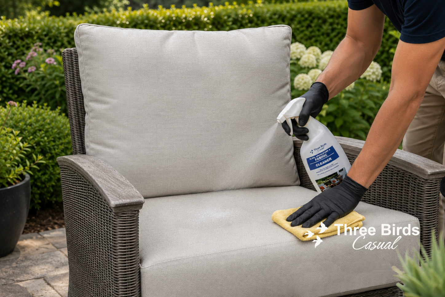 How to Clean Your Outdoor Cushions: Fabric Cleaner Guide